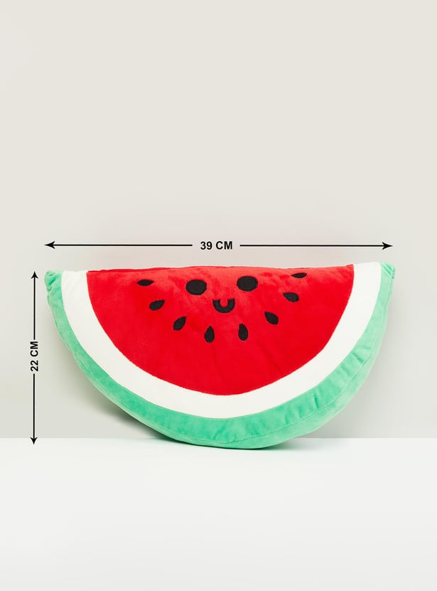 Kids Colourblock Watermelon Cushion Soft Toy