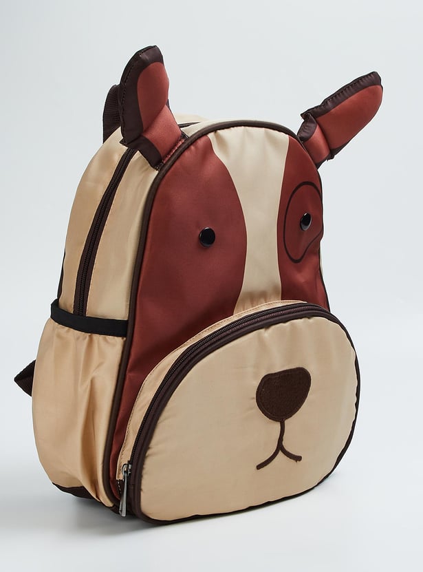 Kids Colourblock Bear Backpack