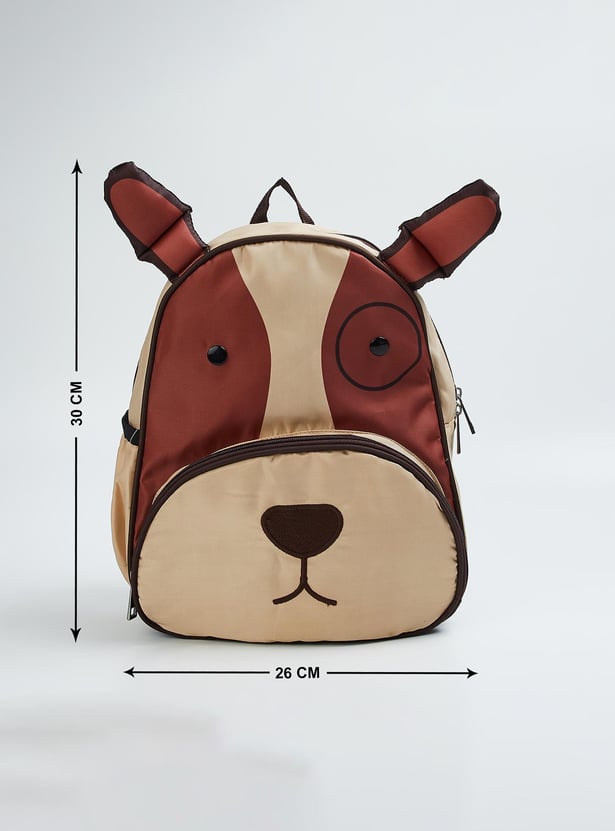 Kids Colourblock Bear Backpack