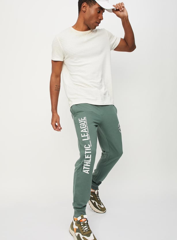 Men Printed Sports Joggers