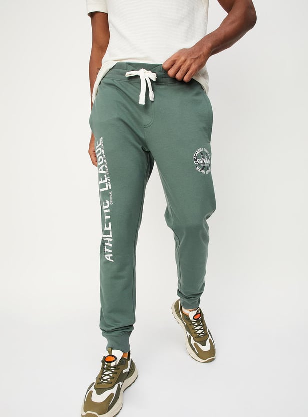 Men Printed Sports Joggers