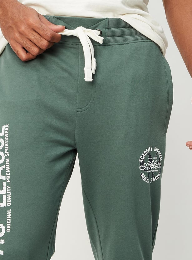 Men Printed Sports Joggers