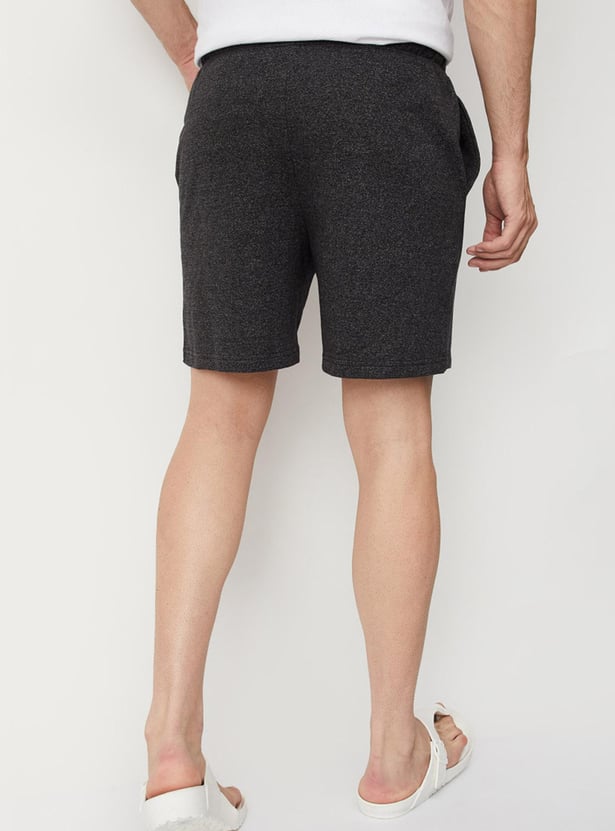 Men Knit Lounge Shorts