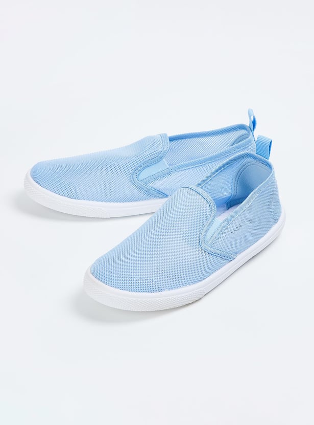 Girls Mesh Slip-On Casual Shoes