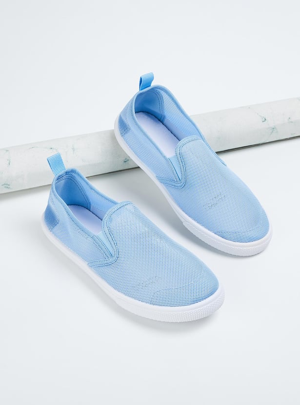 Girls Mesh Slip-On Casual Shoes