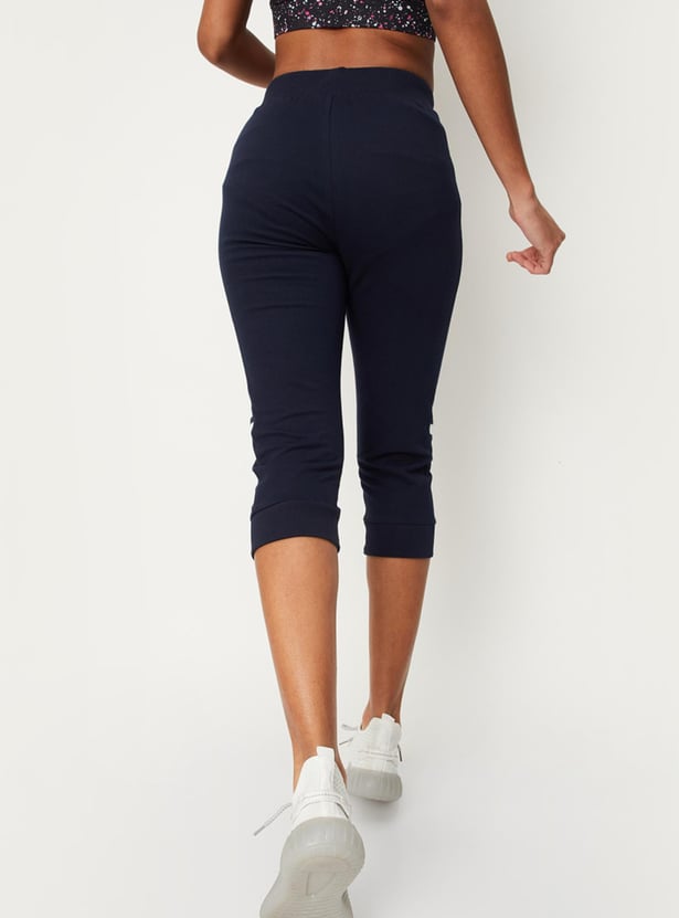 Women Printed Sports Capris