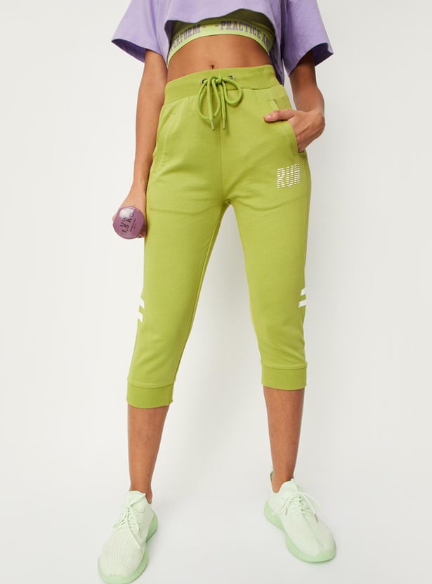 Women Printed Sports Capris