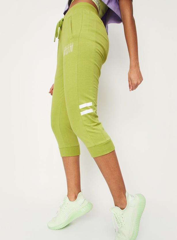 Women Printed Sports Capris