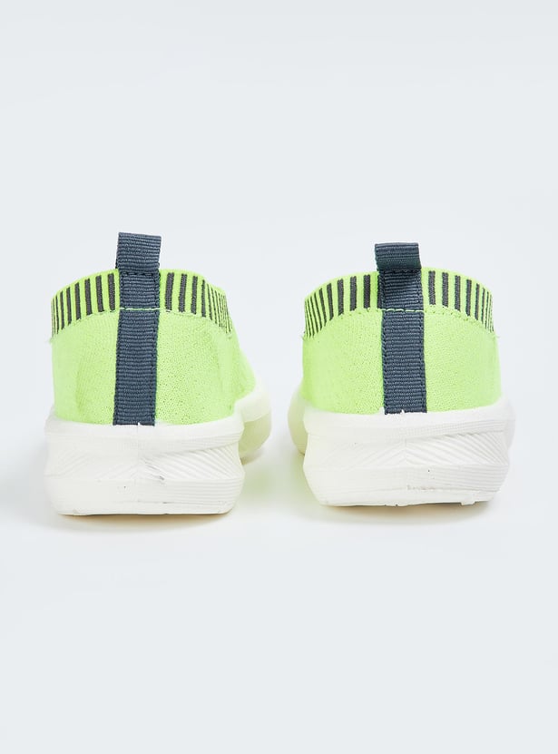 Boys Flyknit Slip-On Athletic Shoes