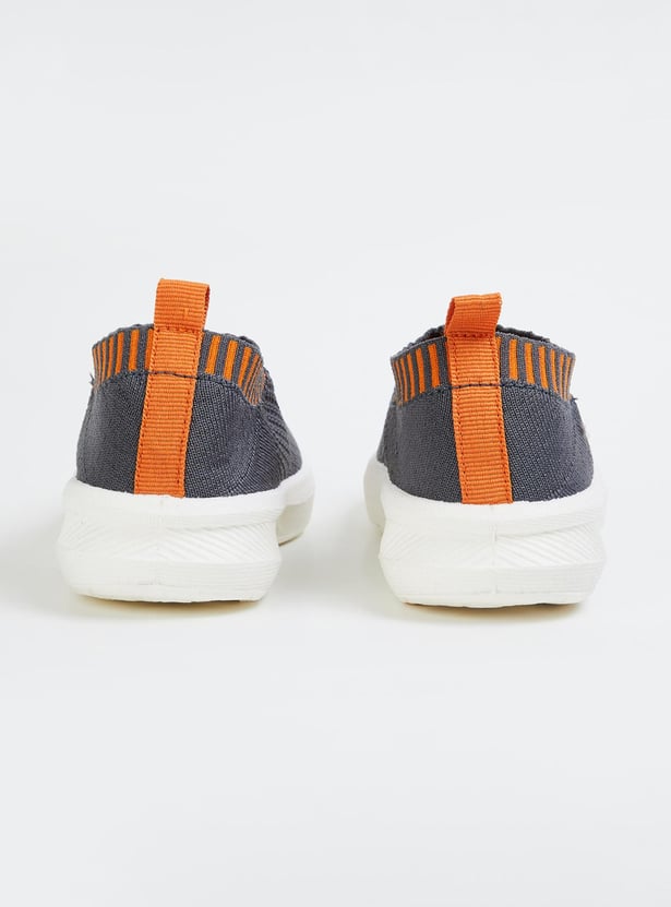Boys Flyknit Slip-On Athletic Shoes