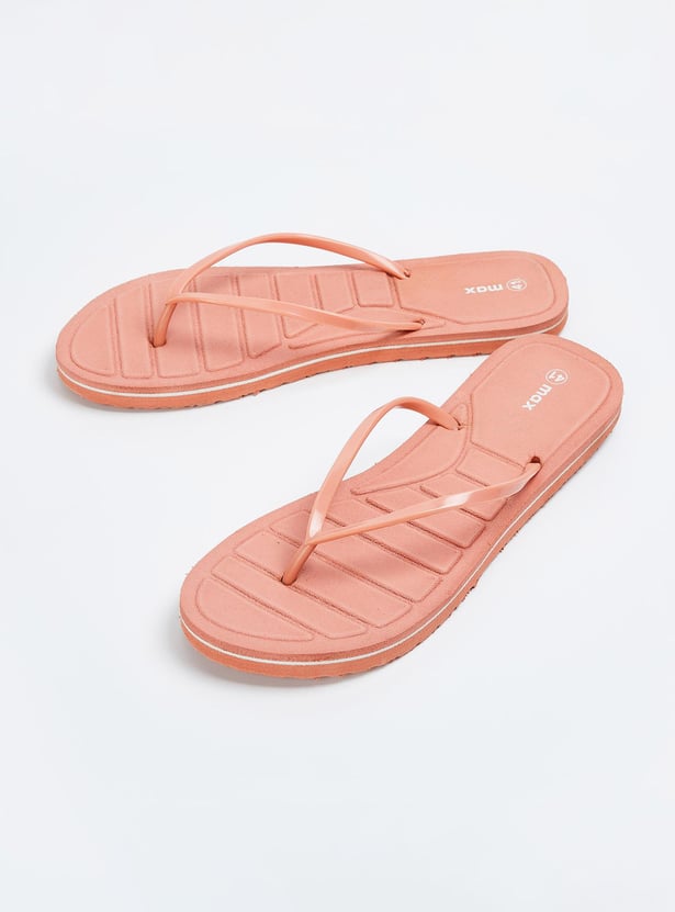 Women Textured Flip-Flops