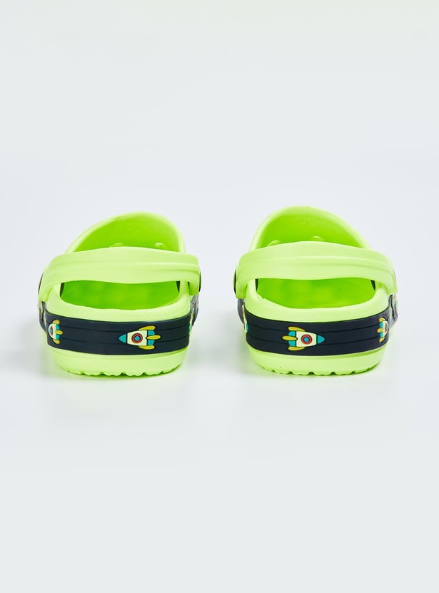 Boys Colourblock Clogs with Charms