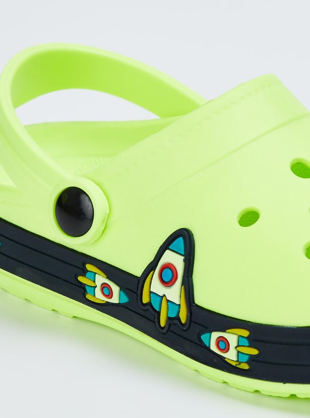 Boys Colourblock Clogs with Charms