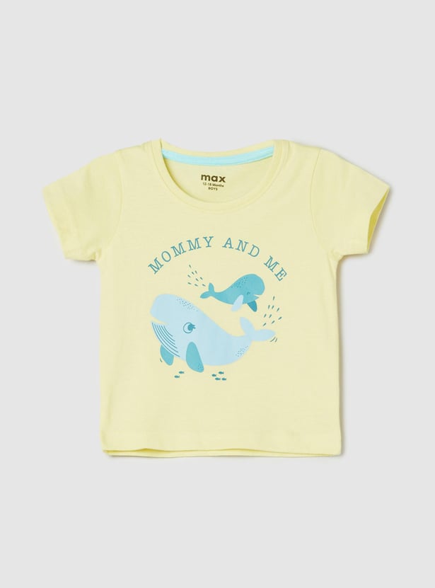 Boys Knit Graphic T-shirt