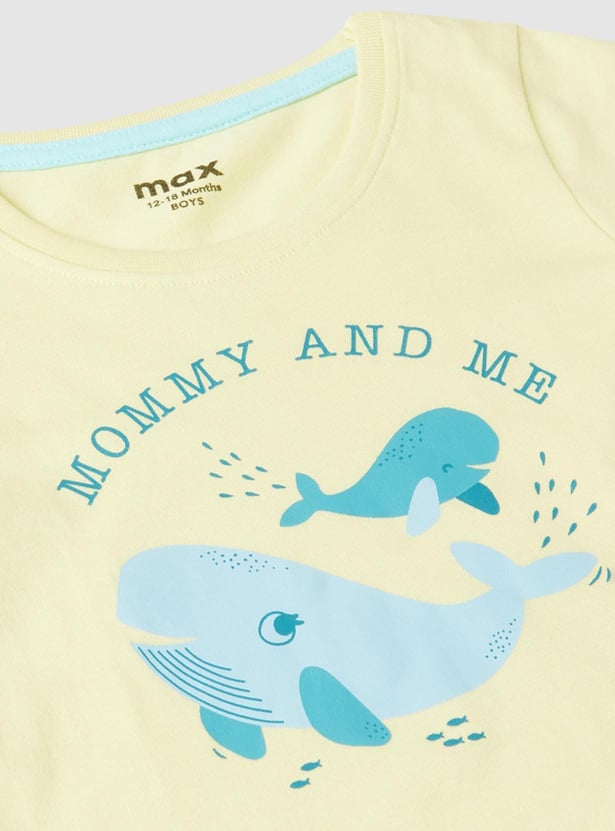 Boys Knit Graphic T-shirt