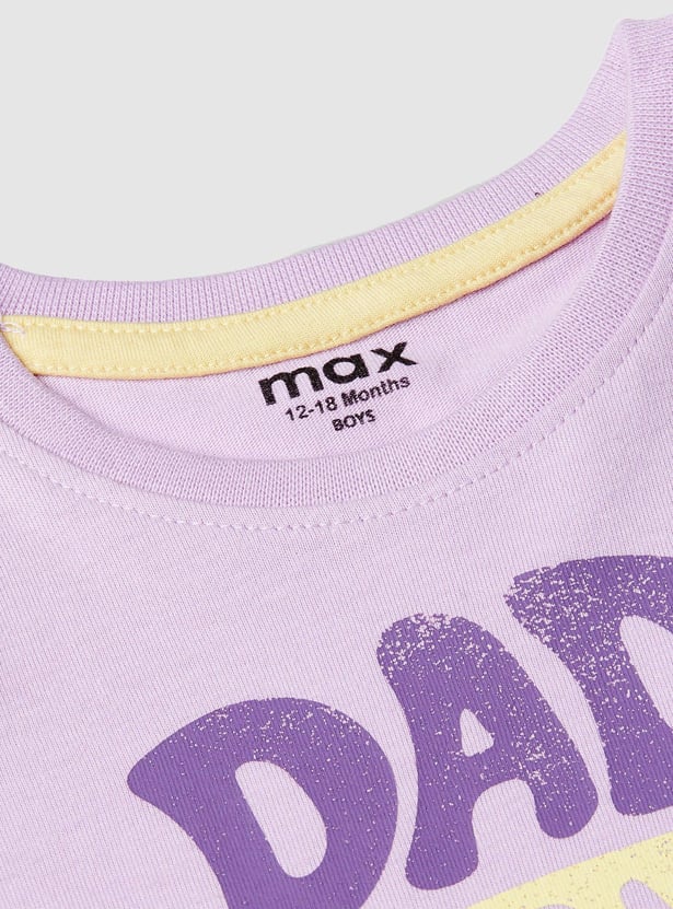 Boys Short Sleeve Knit T-shirt