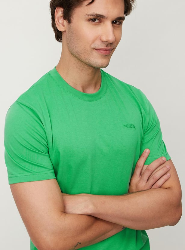 Men Solid Lounge T-shirt