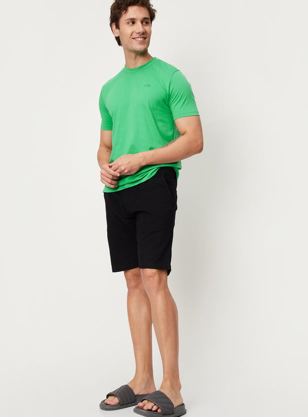 Men Solid Lounge T-shirt