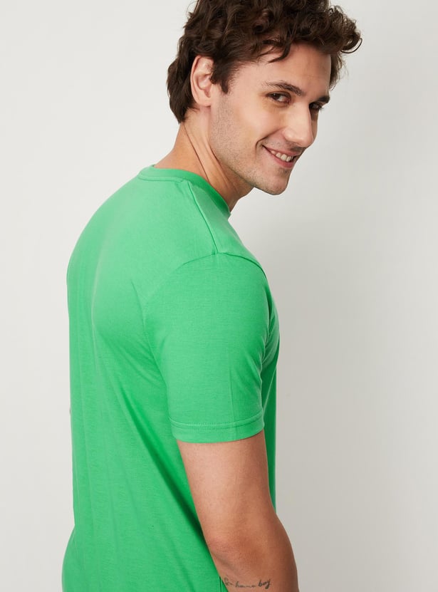 Men Solid Lounge T-shirt