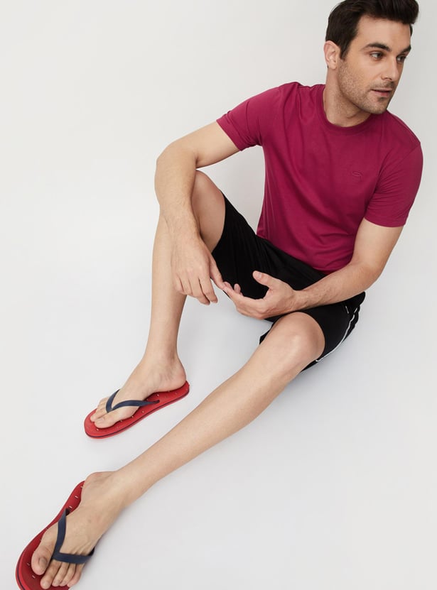 Men Solid Lounge T-shirt