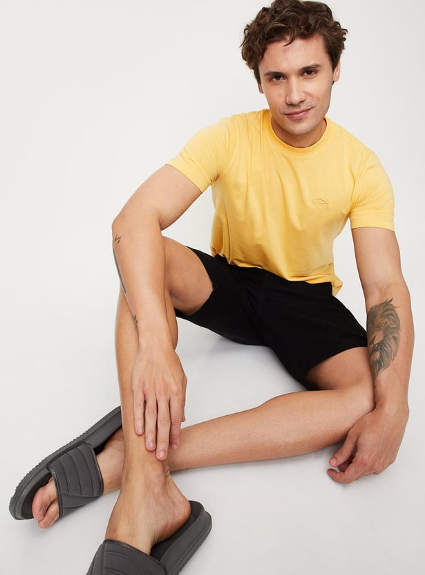 Men Solid Lounge T-shirt