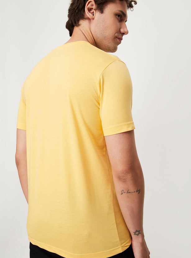 Men Solid Lounge T-shirt
