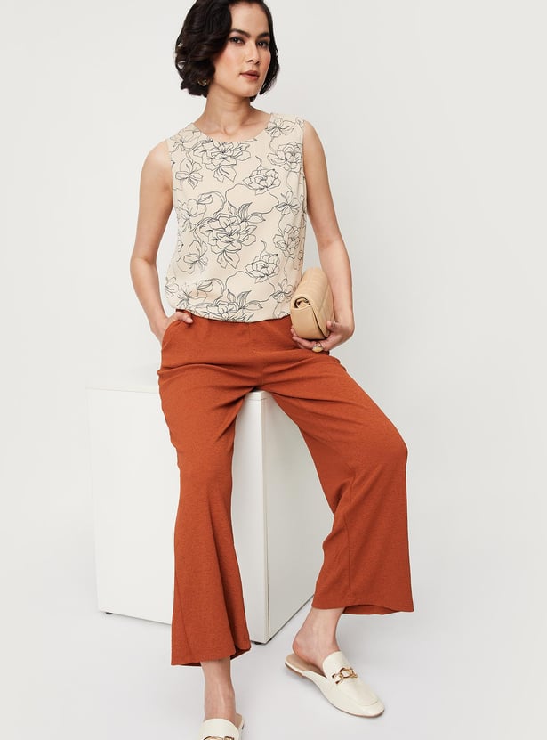 Women Printed Shell Top