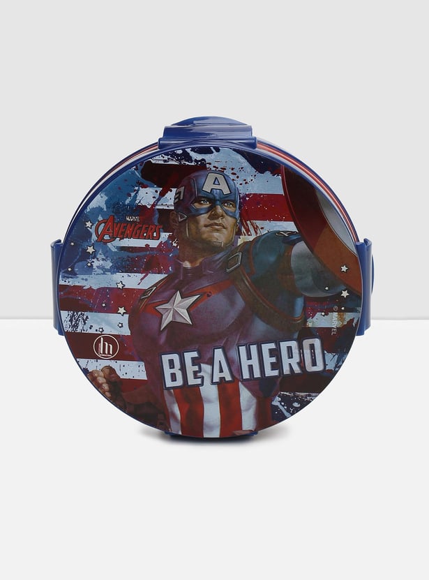 Kids Captain America Printed Lunch Box