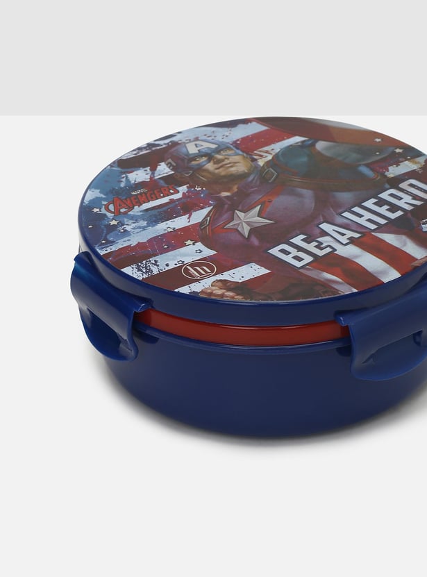 Kids Captain America Printed Lunch Box