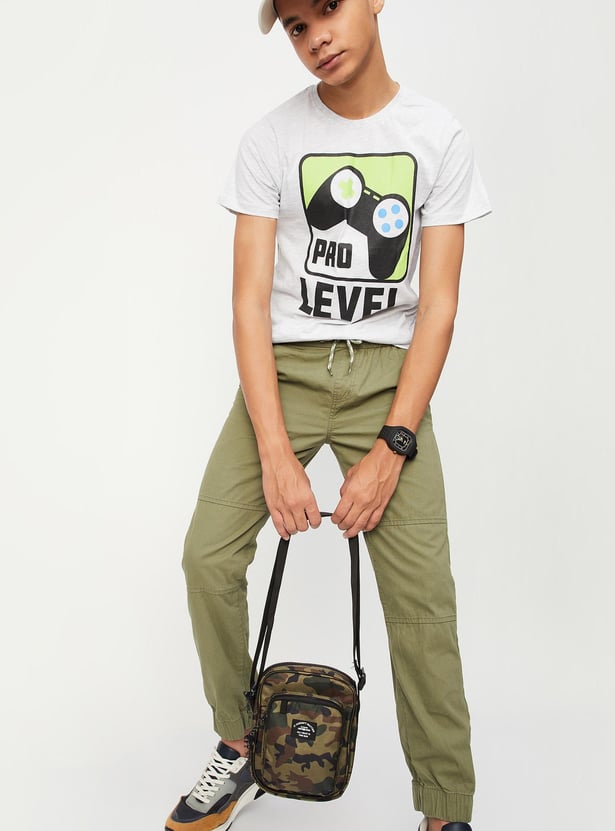 Boys Crew Neck Graphic T-shirt