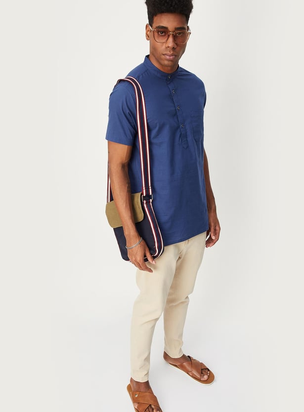 Men Cotton Short Kurta