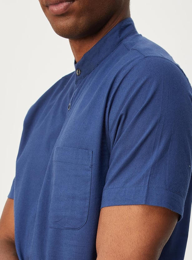 Men Cotton Short Kurta