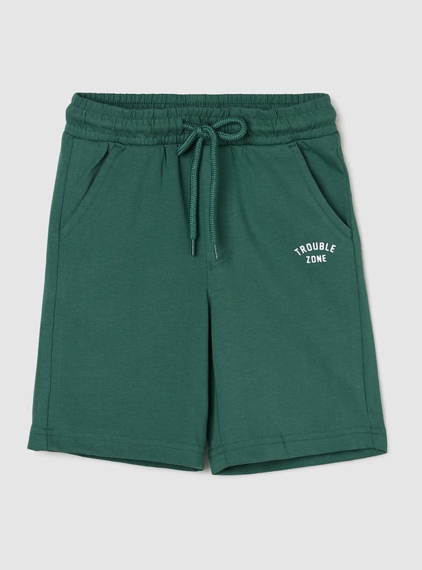 Boys Graphic Sleepwear Shorts Set