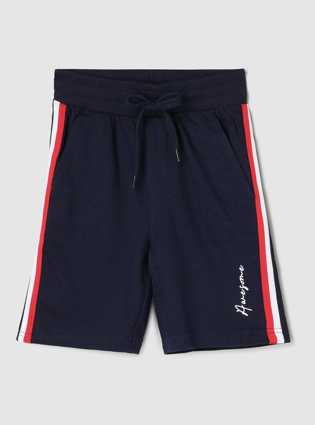 Boys Shorts with Side Taping