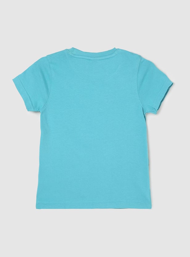 Boys Graphic Printed Cotton T-shirt