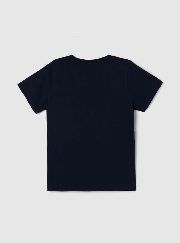 Boys Cotton Graphic T-shirt