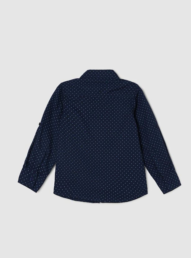 Boys Printed Full Sleeve Shirt