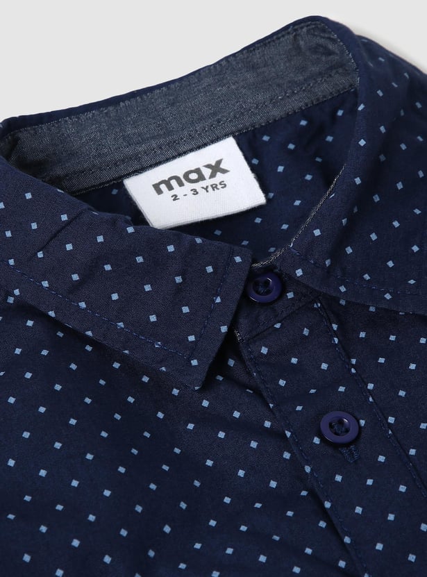 Boys Printed Full Sleeve Shirt