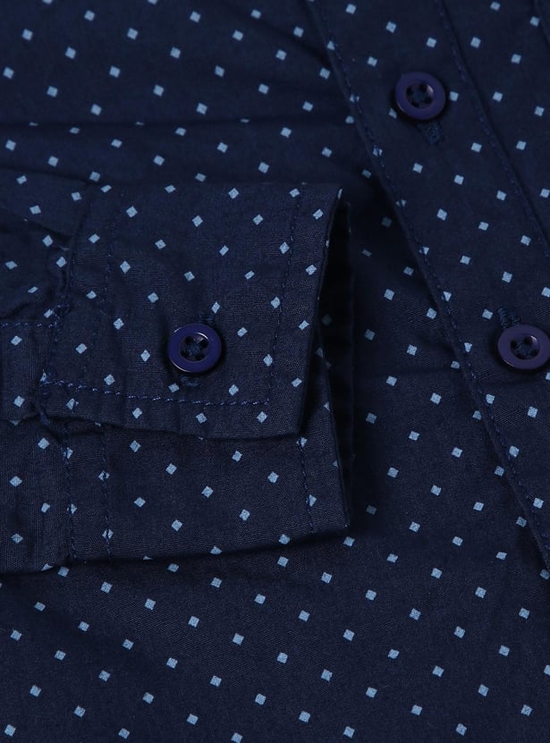 Boys Printed Full Sleeve Shirt