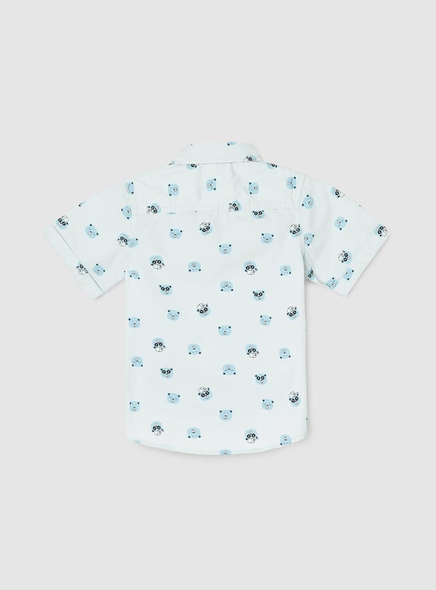 Boys All-Over Printed Shirt
