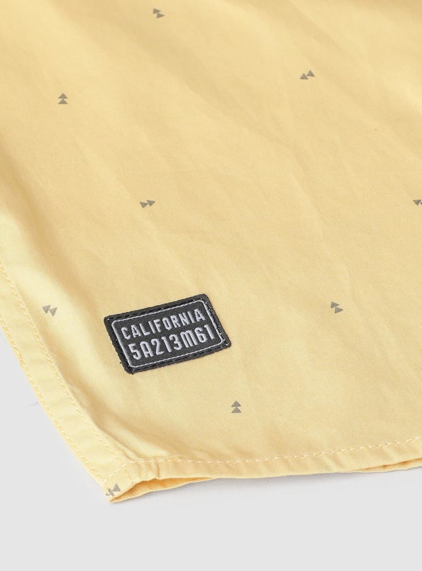 Boys All-Over Printed Shirt