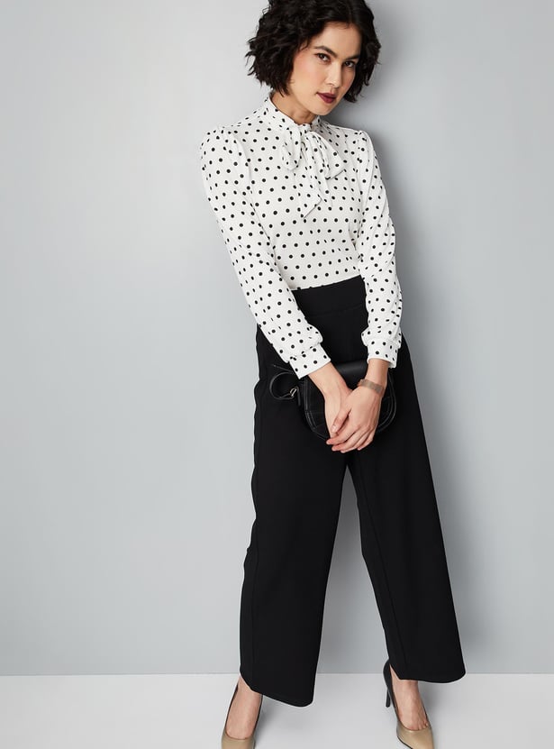 Women Polka Dots Printed Top