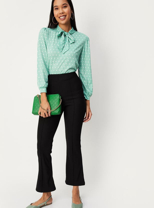Women Polka Dots Printed Top