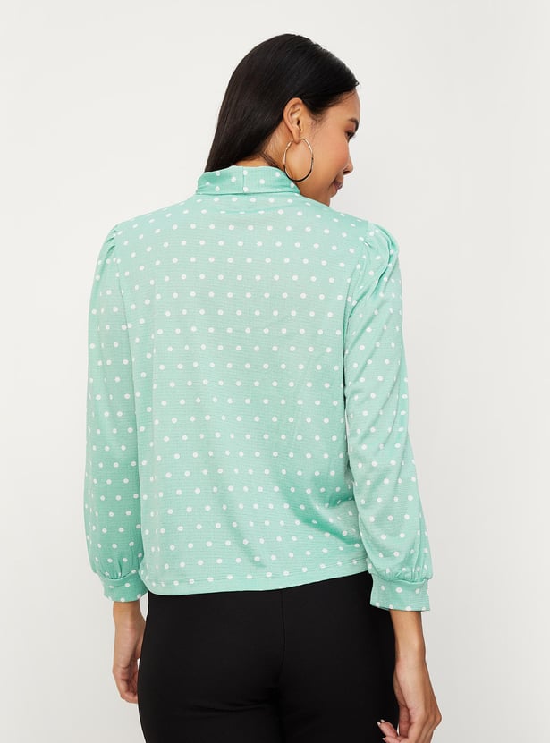 Women Polka Dots Printed Top