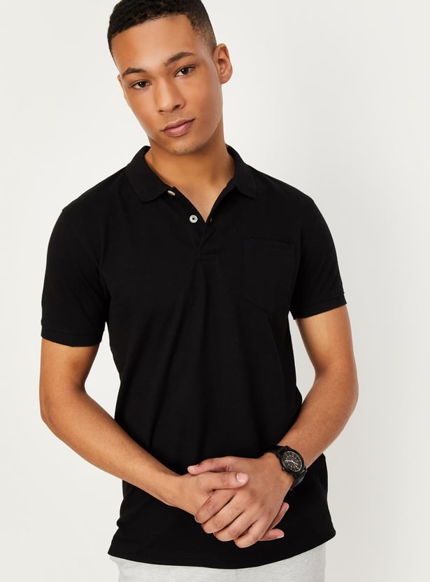 Short Sleeve Polo Mens Smart Polo Shirts Men Slim Fit Polo T-shirt