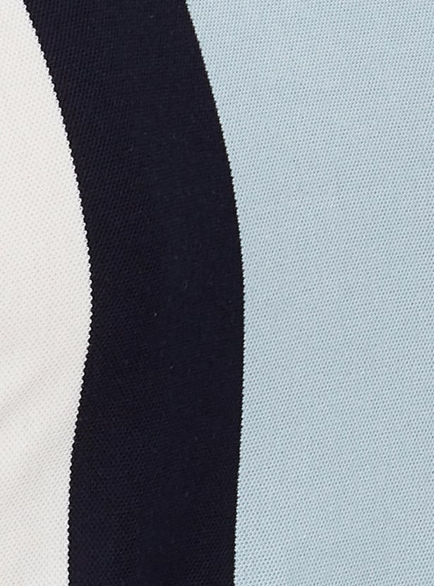 Men Striped Slim Fit Polo