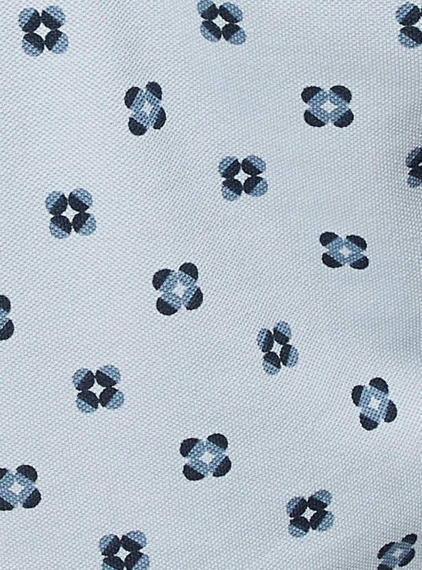 Men Printed Slim Fit Polo