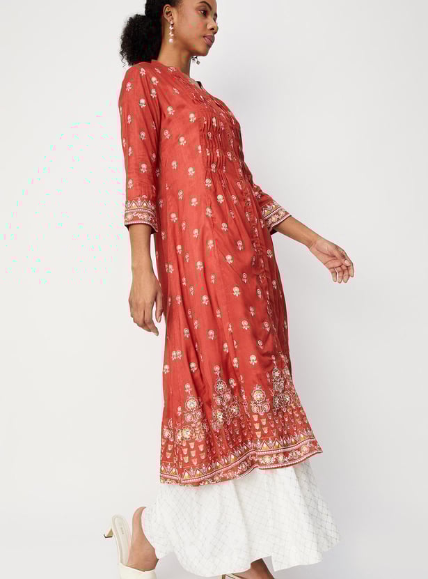Women Printed A-line Kurta