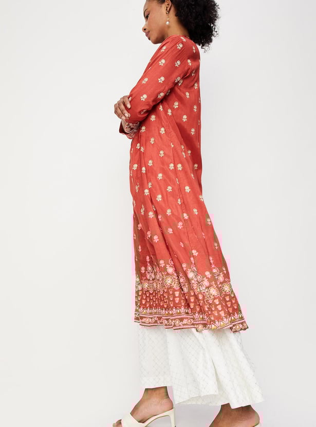 Women Printed A-line Kurta