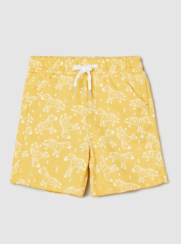 Boys Printed Casual Shorts